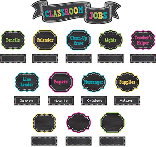 Teacher Created Ressourcen Kreidetafel Brights Klassenzimmer Arbeitsplätze Mini Bulletin Board von Teacher Created Resources