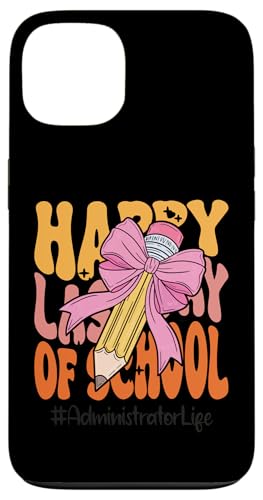 Administrator Happy Last Day of School Coquette Bow Bleistift Hülle für iPhone 13 Administrator Happy Last Day of School Coquette Bow Bleistift Hülle für iPhone 13 von Teacher Pencil Design Apparel Co.