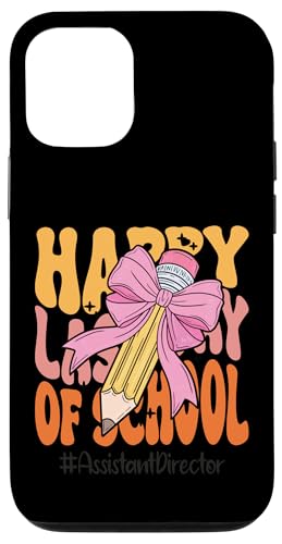 Assistent Director Happy Last Day of School Coquette Bow Hülle für iPhone 12/12 Pro Assistent Director Happy Last Day of School Coquette Bow Hülle für iPhone 12/12 Pro von Teacher Pencil Design Apparel Co.