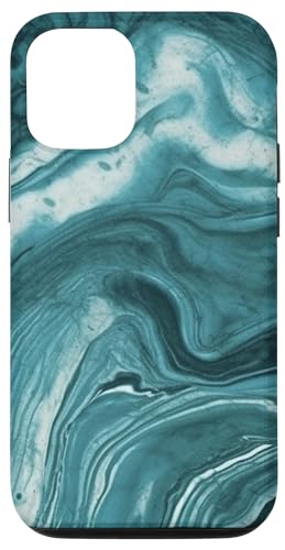Hülle für iPhone 14 Pro Türkis Blau Aquarell, Abstrakte Türkisfarbene Kunst Hülle für iPhone 14 Pro Türkis Blau Aquarell, Abstrakte Türkisfarbene Kunst von Teal & Türkise Design Boho-Blau Für Frau & Mann
