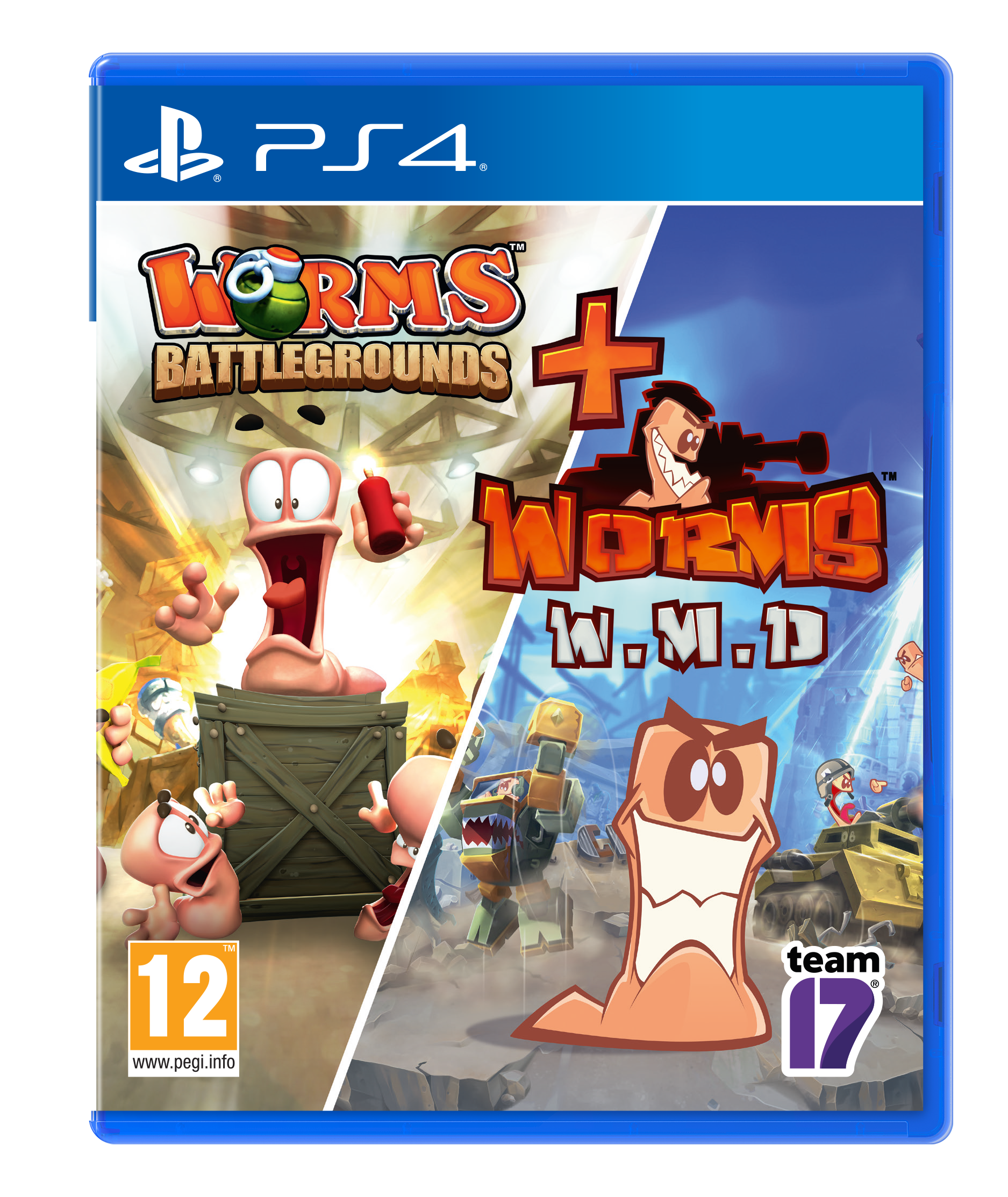 Worms Battlegrounds + Worms WMD Double Pack Worms Battlegrounds + Worms WMD Double Pack von Team 17