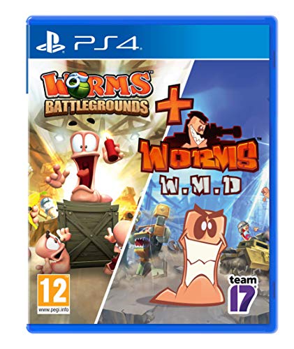 Worms Battlegrounds + Worms Wmd - Double Pack PS4 von Team 17