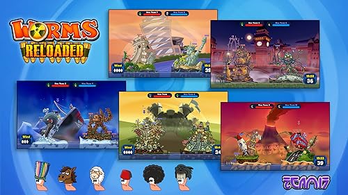 Worms Reloaded - The Pre-order Forts and Hats DLC Pack [PC Code - Steam] von Team 17