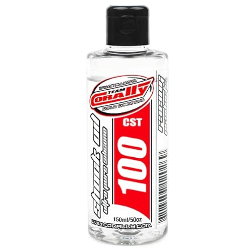 Team Corally - Shock Oil – Ultra reines Silikon – 100 CPS – 150 ml von Team Corally