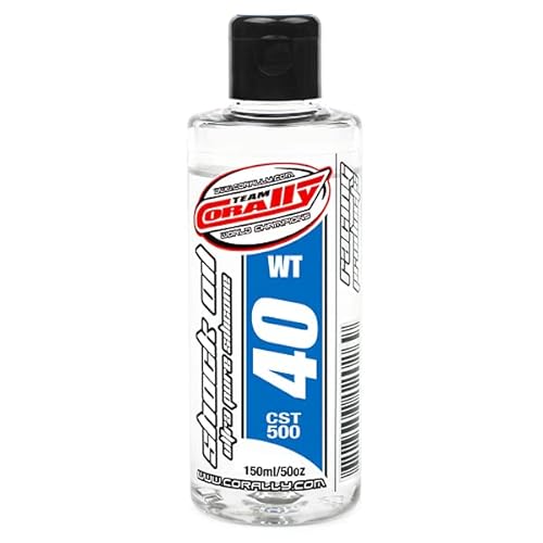 Team Corally - Shock Oil – Ultra reines Silikon – 40 Watt – 150 ml von Team Corally