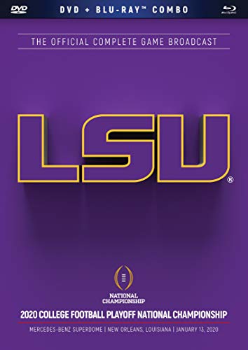 2020 CFP National Championship LSU (DVD+BD Combo) von Team Marketing