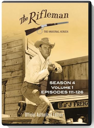 RIFLEMAN: SEASON 4 - VOL 1 - EPISODES 111 - 126 - RIFLEMAN: SEASON 4 - VOL 1 - EPISODES 111 - 126 (3 DVD) von Team Marketing