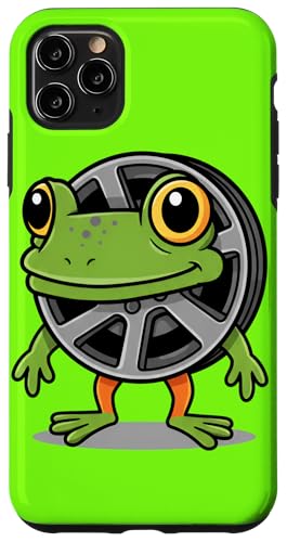 Frosch mit pneumatischem Rad – kreativer Tierhumor Original Hülle für iPhone 11 Pro Max Frosch mit pneumatischem Rad – kreativer Tierhumor Original Hülle für iPhone 11 Pro Max von Team Zeta