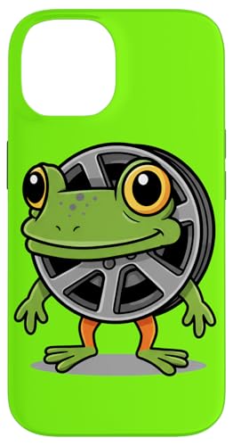 Frosch mit pneumatischem Rad – kreativer Tierhumor Original Hülle für iPhone 14 Frosch mit pneumatischem Rad – kreativer Tierhumor Original Hülle für iPhone 14 von Team Zeta