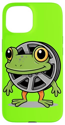 Frosch mit pneumatischem Rad – kreativer Tierhumor Original Hülle für iPhone 15 Frosch mit pneumatischem Rad – kreativer Tierhumor Original Hülle für iPhone 15 von Team Zeta