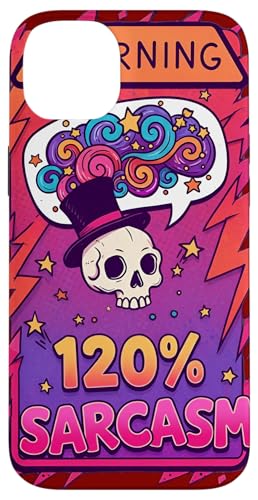 Gefahr 120% Sarkasmus – Säurehumor, Satire und Einstellung Hülle für iPhone 14 Plus Gefahr 120% Sarkasmus – Säurehumor, Satire und Einstellung Hülle für iPhone 14 Plus von Team Zeta