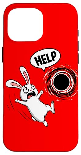 Hase im Schwarzen Loch – Weltraumstimmung Wissenschaft Tiere Hülle für iPhone 16 Pro Max Hase im Schwarzen Loch – Weltraumstimmung Wissenschaft Tiere Hülle für iPhone 16 Pro Max von Team Zeta