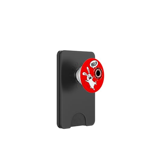 Hase im Schwarzen Loch – Weltraumstimmung Wissenschaft Tiere PopSockets PopWallet für MagSafe von Team Zeta