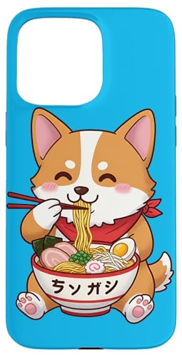 Hund isst Ramen Fan von Anime und japanischem Essen Hülle für iPhone 15 Pro Max von Team Zeta