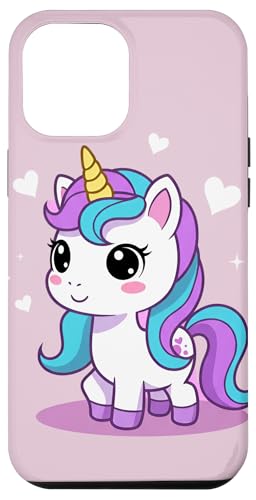 Kawaii Einhorn Regenbogen mit süßem und fröhlichem Stil Hülle für iPhone 12 Pro Max Kawaii Einhorn Regenbogen mit süßem und fröhlichem Stil Hülle für iPhone 12 Pro Max von Team Zeta