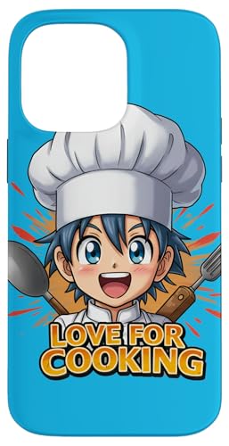 Koch Anime Liebe zum Kochen Koch Gastronomie Leidenschaft Hülle für iPhone 14 Pro Max von Team Zeta