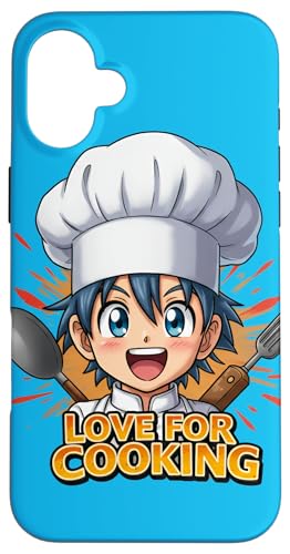Koch Anime Liebe zum Kochen Koch Gastronomie Leidenschaft Hülle für iPhone 16 Plus von Team Zeta