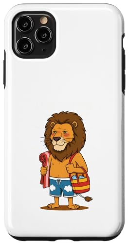 Lustiger Löwe mit Handtuch Ich mag den Sommer Strand Sommer Hülle für iPhone 11 Pro Max Lustiger Löwe mit Handtuch Ich mag den Sommer Strand Sommer Hülle für iPhone 11 Pro Max von Team Zeta