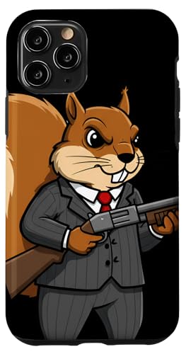 Schickes Eichhörnchen mit Schrotflinten - Lustiges Tierhumor Hülle für iPhone 11 Pro Schickes Eichhörnchen mit Schrotflinten - Lustiges Tierhumor Hülle für iPhone 11 Pro von Team Zeta