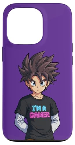 Spieler Anime Gamer Level Pro mit Stil Otaku Videospiele Hülle für iPhone 13 Pro von Team Zeta