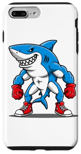 Starker Hai Rote Hausschuhe Ozean Humor Boxer Geschenk Hülle für iPhone 7 Plus/8 Plus Starker Hai Rote Hausschuhe Ozean Humor Boxer Geschenk Hülle für iPhone 7 Plus/8 Plus von Team Zeta