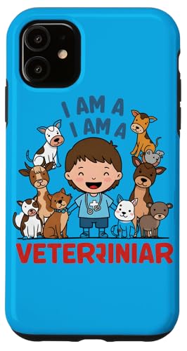 Tierarzt Haustiere Hund Katze Geschenk Mann Frau Hülle für iPhone 11 von Team Zeta