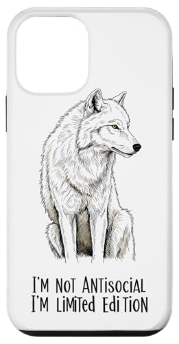 Weißer Wolf Ich bin nicht asozial Ich bin ein einziger Freigeist Hülle für iPhone 12 mini Weißer Wolf Ich bin nicht asozial Ich bin ein einziger Freigeist Hülle für iPhone 12 mini von Team Zeta