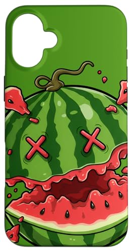 Zerstörte Wassermelone - Humor Obst Lustiges Essen Original Hülle für iPhone 16 Plus von Team Zeta