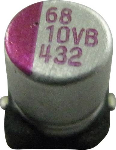 Teapo PVB107M025S0ANGA6K Elektrolyt-Kondensator SMD 100 µF 25V 10% (Ø x H) 8mm x 10.4mm von Teapo