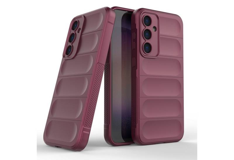 Tec-Expert Handyhülle Cover Hülle für Samsung Galaxy S23 FE 6.4 Zoll, 6.4", Case mit Griffzonen und Mikrofaser Inlay von Tec-Expert