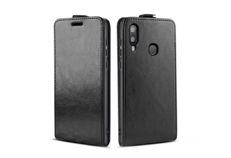 Tec-Expert Handyhülle Klapp Hülle für Samsung Galaxy A30 6.4 Zoll, 6.4", Tasche Klapphülle Case mit Kartenfach Fliphülle vertikal von Tec-Expert