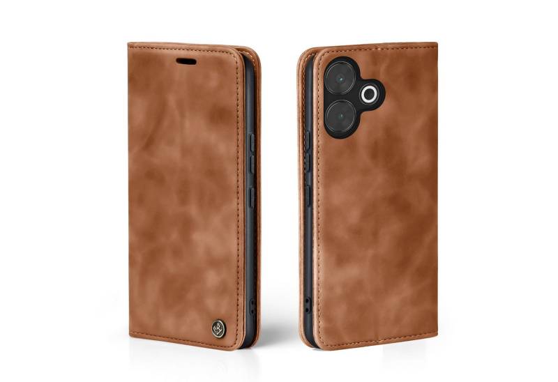 Tec-Expert Handyhülle Tasche Hülle für Xiaomi Redmi 13 6.79 Zoll, 6.79, Cover Klapphülle Case mit Kartenfach Fliphülle aufstellbar von Tec-Expert