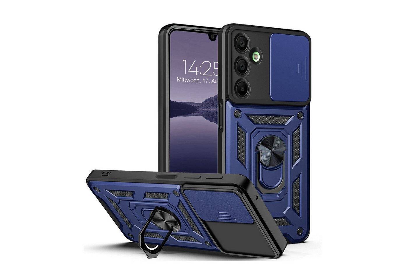 Tec-Expert Handyhülle Outdoor Cover Hülle für Samsung Galaxy A16 6.7 Zoll, 6.7", Premium Hülle mit Kameraschutz aus verstärktem Polycarbonat Tec-Expert Handyhülle Outdoor Cover Hülle für Samsung Galaxy A16 6.7 Zoll, 6.7", Premium Hülle mit Kameraschutz aus verstärktem Polycarbonat von Tec-Expert