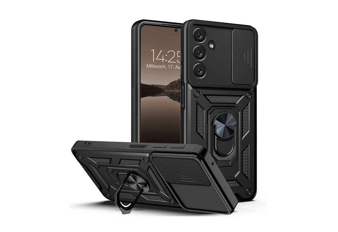 Tec-Expert Handyhülle Outdoor Cover Hülle für Samsung Galaxy A14 5G 6.6 Zoll, 6.6", Premium Hülle mit Kameraschutz aus verstärktem Polycarbonat Tec-Expert Handyhülle Outdoor Cover Hülle für Samsung Galaxy A14 5G 6.6 Zoll, 6.6", Premium Hülle mit Kameraschutz aus verstärktem Polycarbonat von Tec-Expert