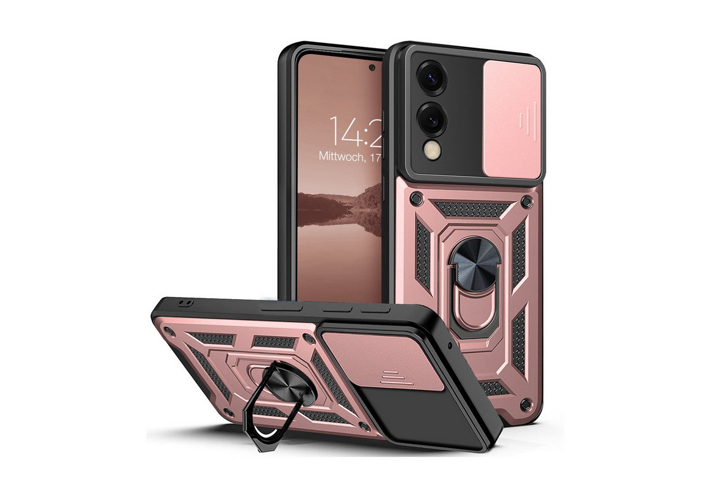 Tec-Expert Handyhülle Outdoor Cover Hülle für Samsung Galaxy S25 Edge 6.66 Zoll, 6.66, Premium Hülle mit Kameraschutz aus verstärktem Polycarbonat Tec-Expert Handyhülle Outdoor Cover Hülle für Samsung Galaxy S25 Edge 6.66 Zoll, 6.66, Premium Hülle mit Kameraschutz aus verstärktem Polycarbonat von Tec-Expert