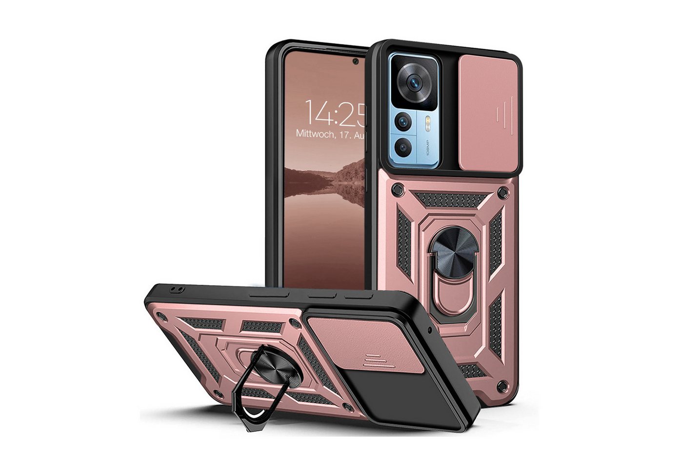Tec-Expert Handyhülle Outdoor Cover Hülle für Xiaomi 12T / 12T Pro 6.67 Zoll, 6.67", Premium Hülle mit Kameraschutz aus verstärktem Polycarbonat Tec-Expert Handyhülle Outdoor Cover Hülle für Xiaomi 12T / 12T Pro 6.67 Zoll, 6.67", Premium Hülle mit Kameraschutz aus verstärktem Polycarbonat von Tec-Expert