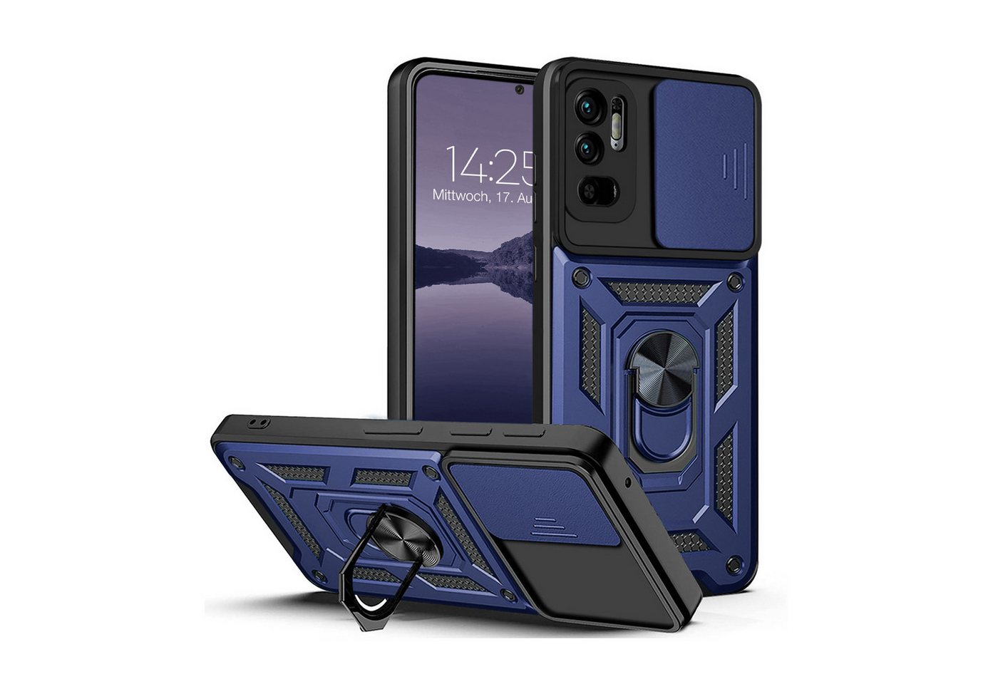 Tec-Expert Handyhülle Outdoor Cover Hülle für Xiaomi Redmi Note 10 5G 6.5 Zoll, 6.5", Premium Hülle mit Kameraschutz aus verstärktem Polycarbonat Tec-Expert Handyhülle Outdoor Cover Hülle für Xiaomi Redmi Note 10 5G 6.5 Zoll, 6.5", Premium Hülle mit Kameraschutz aus verstärktem Polycarbonat von Tec-Expert