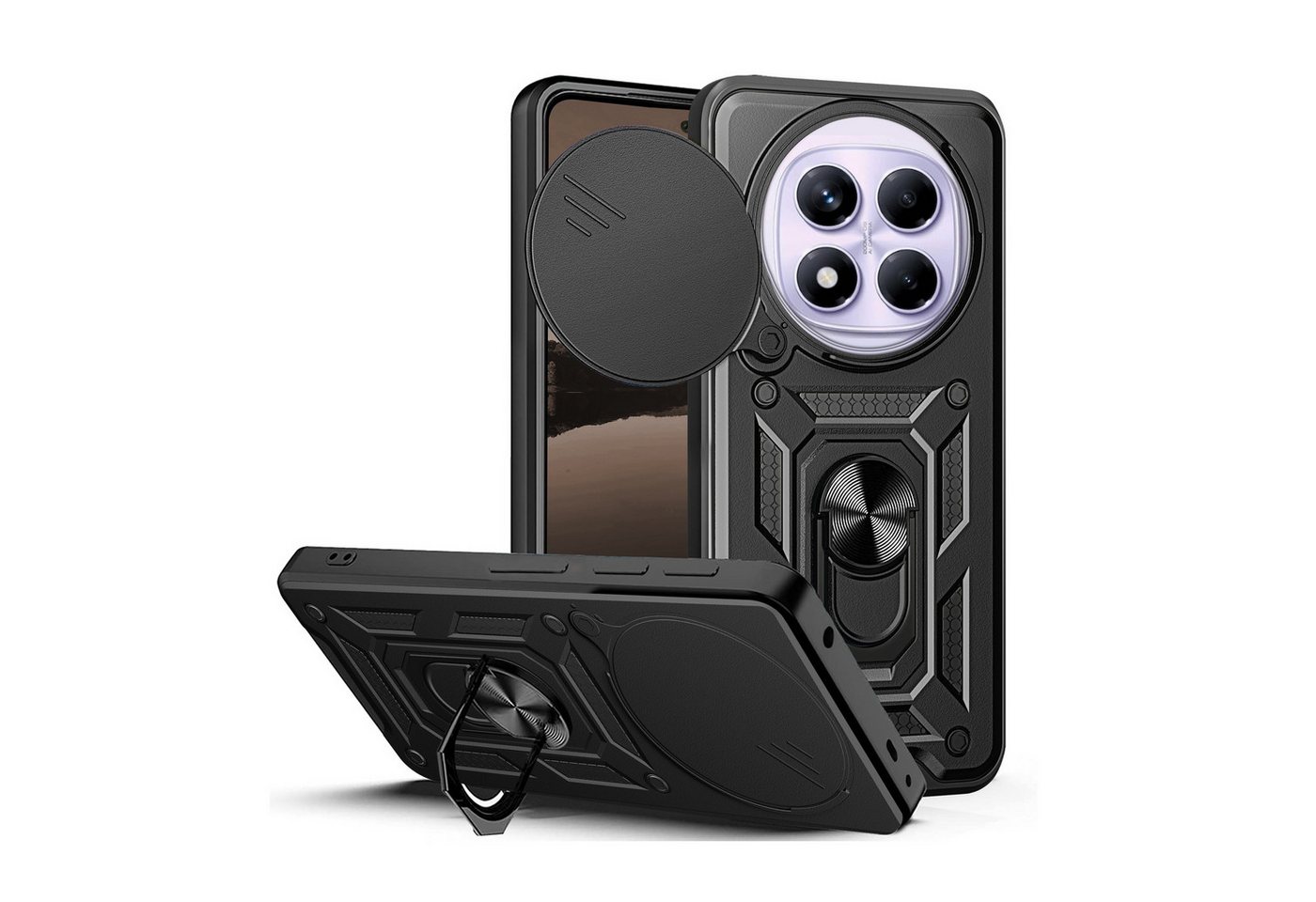 Tec-Expert Handyhülle Outdoor Cover Hülle für Xiaomi Redmi Note 14 Pro 6.67 Zoll, 6.67, Premium Hülle mit Kameraschutz aus verstärktem Polycarbonat Tec-Expert Handyhülle Outdoor Cover Hülle für Xiaomi Redmi Note 14 Pro 6.67 Zoll, 6.67, Premium Hülle mit Kameraschutz aus verstärktem Polycarbonat von Tec-Expert
