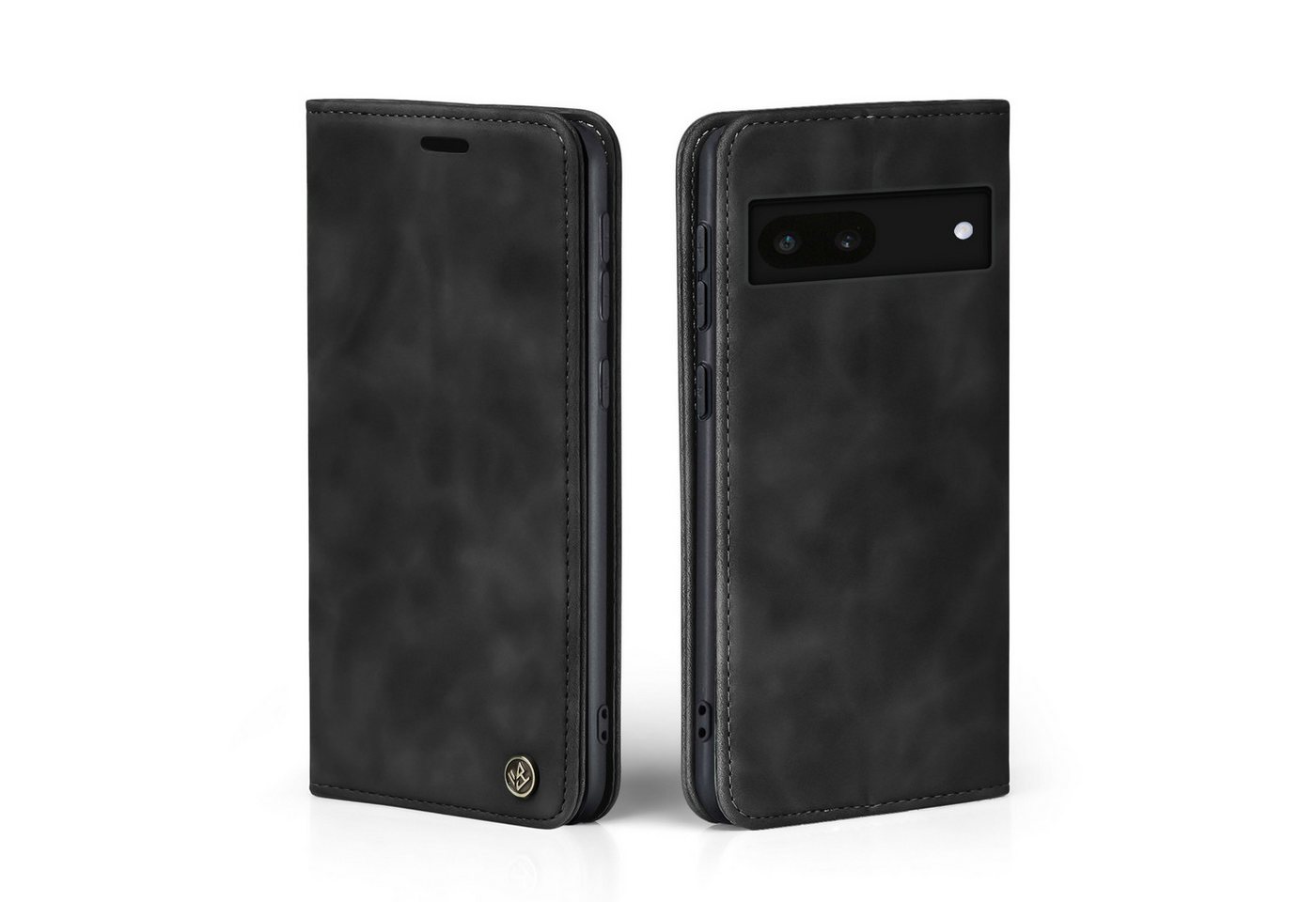 Tec-Expert Handyhülle Tasche Hülle für Google Pixel 6a, Cover Klapphülle Case mit Kartenfach Fliphülle aufstellbar von Tec-Expert