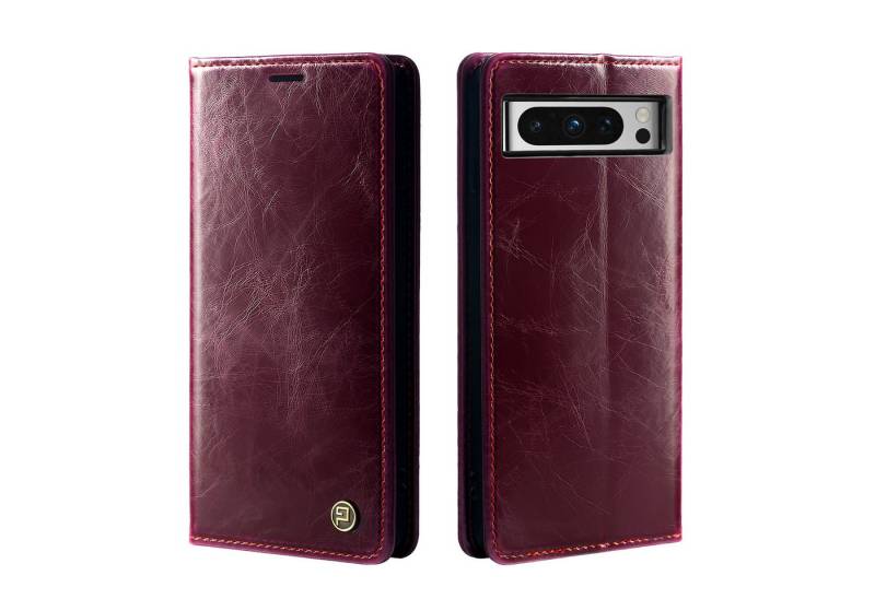 Tec-Expert Handyhülle Tasche Hülle für Google Pixel 8 Pro 6.7 Zoll, 6.7, Cover Klapphülle Case mit Kartenfach RFID Schutz aufstellbar von Tec-Expert