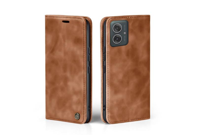 Tec-Expert Handyhülle Tasche Hülle für Motorola Moto G55 5G 6.49 Zoll, 6.49, Cover Klapphülle Case mit Kartenfach Fliphülle aufstellbar von Tec-Expert