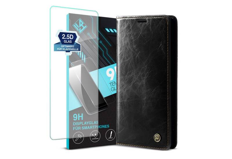 Tec-Expert Handyhülle Tasche Hülle für Samsung Galaxy S25 Edge 6.66 Zoll, 6.66, Cover Klapphülle Case mit Kartenfach RFID Schutz aufstellbar von Tec-Expert