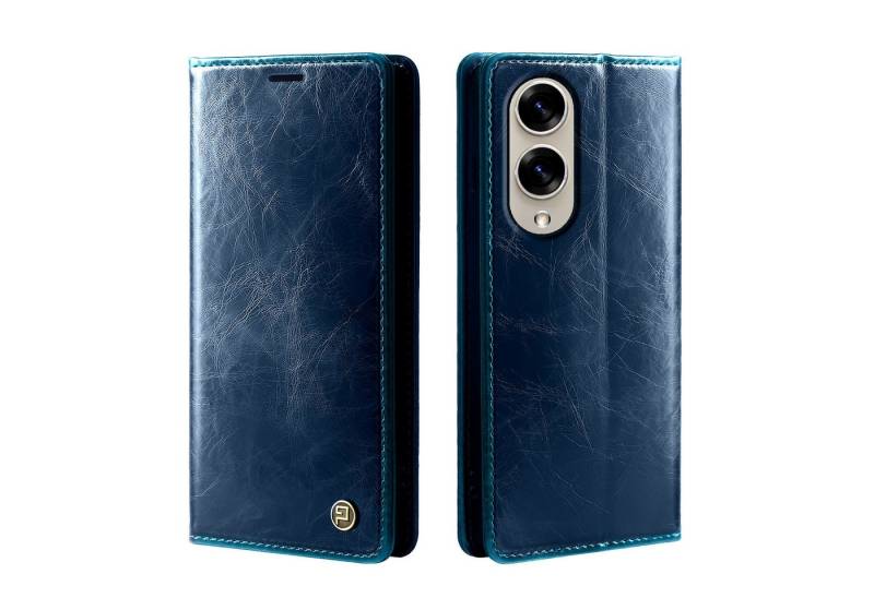 Tec-Expert Handyhülle Tasche Hülle für Samsung Galaxy S25 Edge 6.66 Zoll, 6.66, Cover Klapphülle Case mit Kartenfach RFID Schutz aufstellbar von Tec-Expert