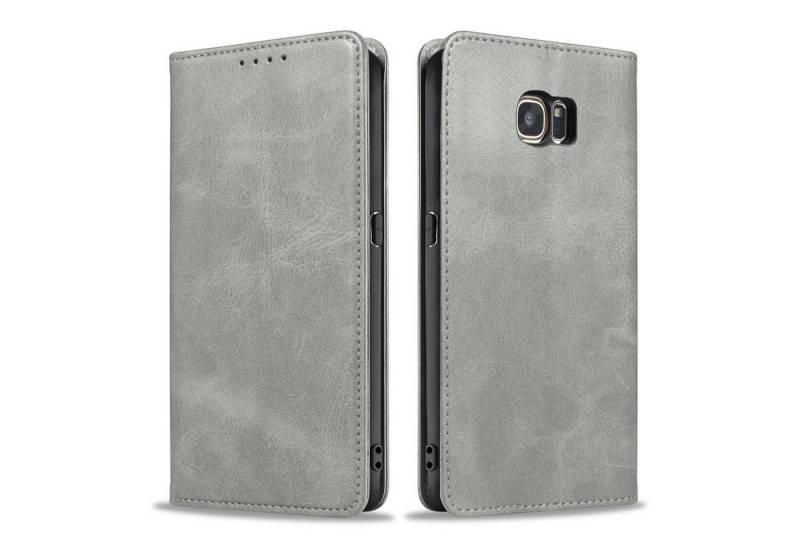 Tec-Expert Handyhülle Tasche Hülle für Samsung Galaxy S7 edge 5.5 Zoll, 5.5", Cover Klapphülle Case mit Kartenfach Fliphülle aufstellbar von Tec-Expert
