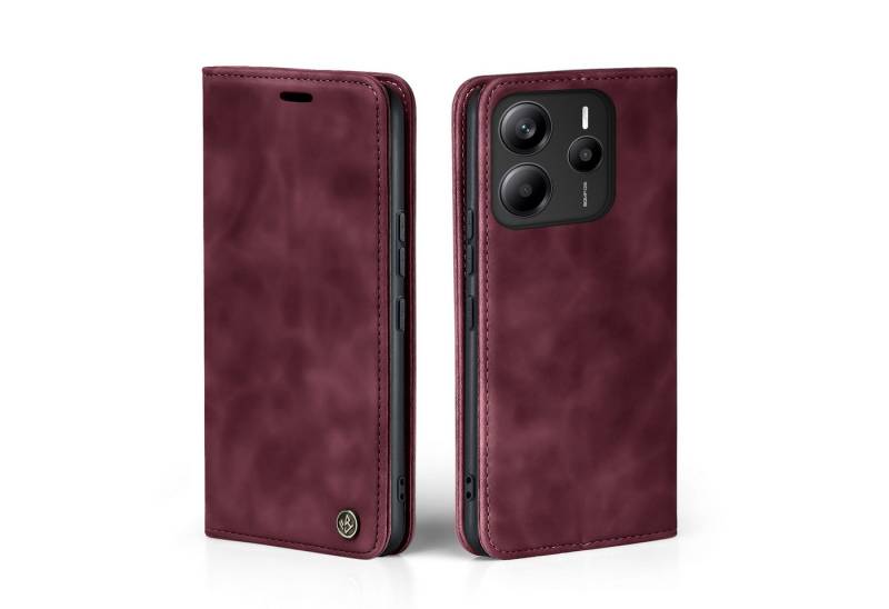 Tec-Expert Handyhülle Tasche Hülle für Xiaomi Redmi Note 14 5G 6.67 Zoll, 6.67, Cover Klapphülle Case mit Kartenfach Fliphülle aufstellbar von Tec-Expert