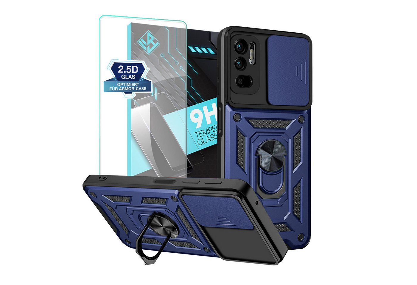 Tec-Expert Handyhülle Outdoor Cover Hülle für Xiaomi Redmi Note 10 5G 6.5 Zoll, 6.5", Premium Hülle mit Kameraschutz aus verstärktem Polycarbonat Tec-Expert Handyhülle Outdoor Cover Hülle für Xiaomi Redmi Note 10 5G 6.5 Zoll, 6.5", Premium Hülle mit Kameraschutz aus verstärktem Polycarbonat von Tec-Expert
