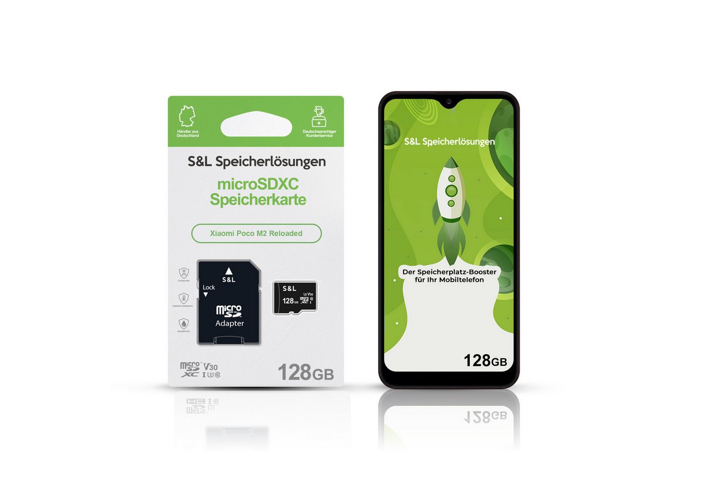 Tec-Expert #NAME? Speicherkarte (128 GB, Class 10, 170 MB/s Lesegeschwindigkeit, microSDXC UHS-I) von Tec-Expert