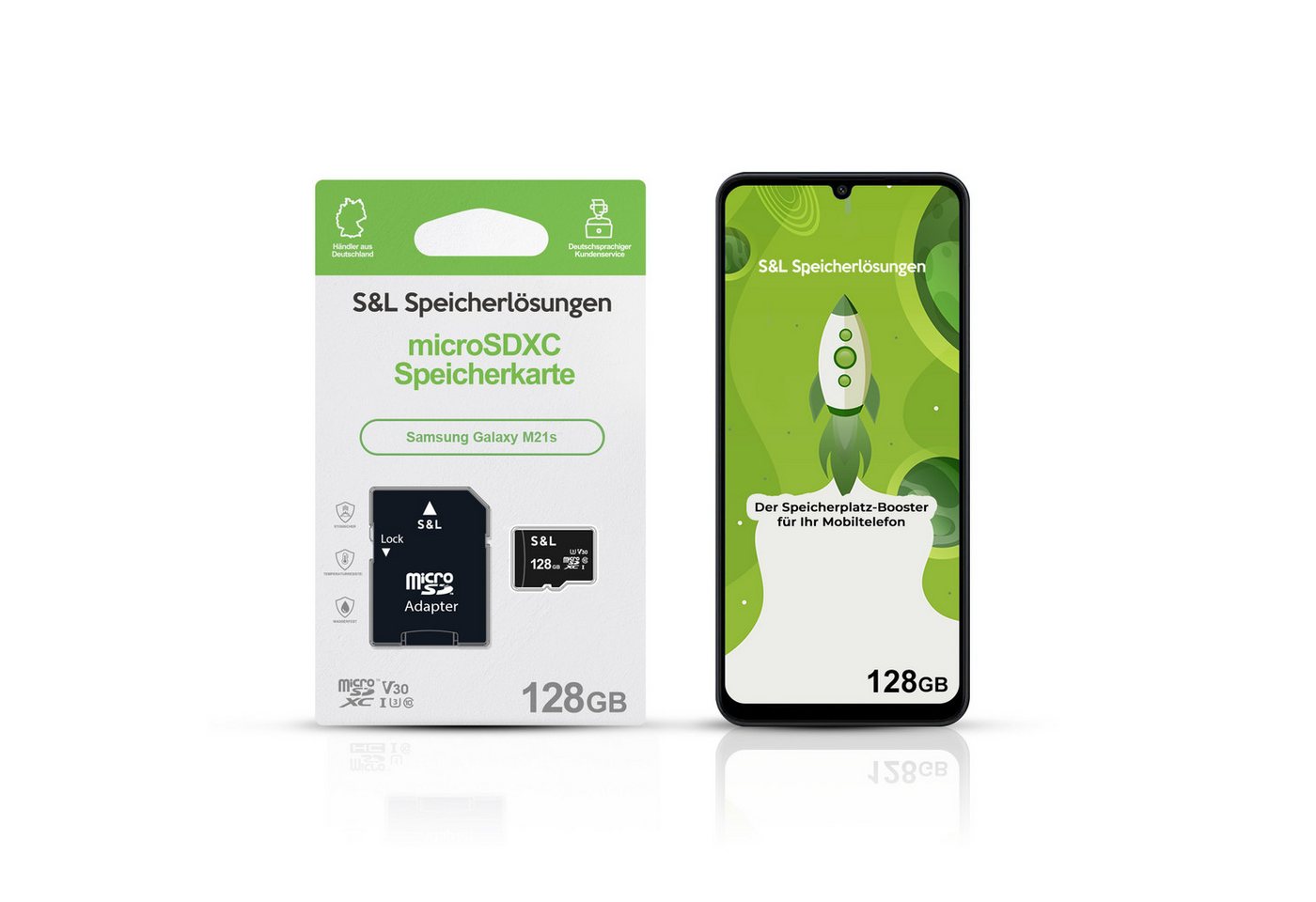 Tec-Expert #NAME? Speicherkarte (128 GB, Class 10, 170 MB/s Lesegeschwindigkeit, microSDXC UHS-I) von Tec-Expert