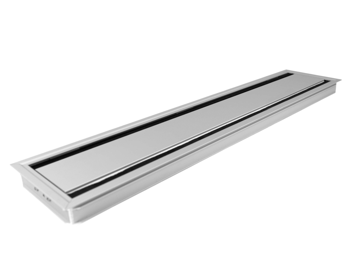 TecLines TKD010E Tisch Kabeldurchf?hrung 135x600mm, Alu eloxiert TecLines TKD010E Tisch Kabeldurchf?hrung 135x600mm, Alu eloxiert von TecLines