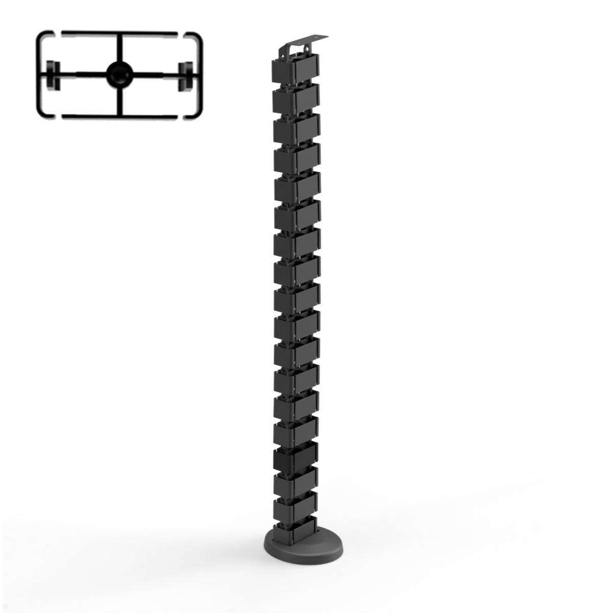 TecLines TKF001B Kabelf?hrung f?r Steh-Sitz Tisch 128,5 cm, schwarz TecLines TKF001B Kabelf?hrung f?r Steh-Sitz Tisch 128,5 cm, schwarz von TecLines